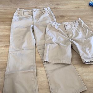 Cherokee school uniforms ( pants and short )